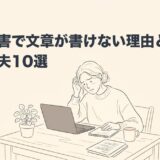 発達障害で文章が書けない理由と仕事での工夫10選のアイキャッチ画像