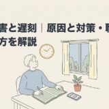 発達障害と遅刻｜原因と対策・職場での伝え方を解説のアイキャッチ画像