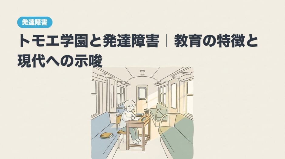 トモエ学園と発達障害｜教育の特徴と現代への示唆のアイキャッチ画像